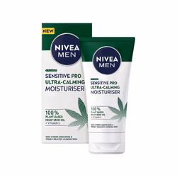 NIVEA ULTRA-CALMING MOISTURISER, 75 ml, Men, Sensitive skin, Moisturizing, Tube