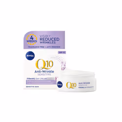 Nivea Q10 Anti Wrinkle Sensitive Firming Day Cream Spf15 50ml