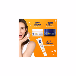 Q10 Energy Fresh Look Eye Cream, Targets Fatigue, Dullness, And Crow's Feet, Energising Under Eye Cream Made With Skin-Identical Q10, Vitamin C, And