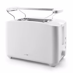 Clatronic TA 3801, 2 slice(s), White, 750 W, 220 - 240 V, 50/60 Hz, 900 g