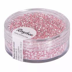 Rayher Hobby 1406416, Pink, Round bead