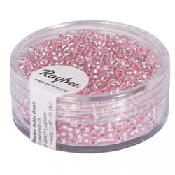 Rayher Hobby 1406416 Round bead Pink