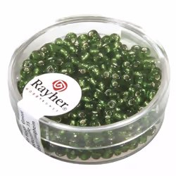 Rayher Hobby 1405529, Green, Round bead
