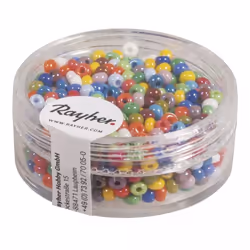 Rayher Hobby 1405949, Multicolour, Round bead