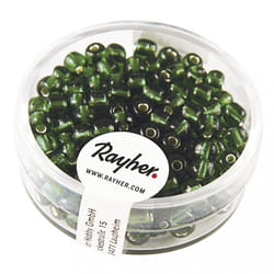 Rayher Hobby 1430029 Seed bead Glass Green