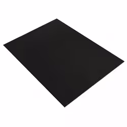 Rayher Hobby 3394201, Craft foam sheet, Black, 300 mm, 200 mm, 2 mm, 1 pc(s)
