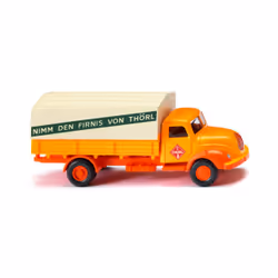 Wiking Magirus, Truck/Trailer model, Preassembled, 1:87, Pritschen-Lkw (Magirus), Any gender, "Thörl"