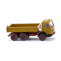 Wiking 042406, Dumper model, Preassembled, 1:87, Flachpritschenkipper (MB NG), Any gender, 1 pc(s)