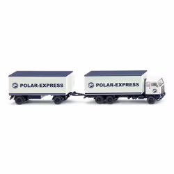 Wiking 045704, Delivery truck model, Preassembled, 1:87, Kühlkofferlastzug (Volvo F88), Any gender, "Polar-Express"