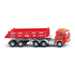 Wiking Magirus 235 D Truck/Trailer model Preassembled 1:87