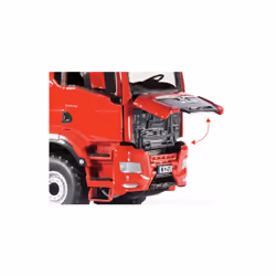 Wiking MAN TGS Truck/Trailer model Preassembled 1:32