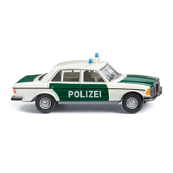 Wiking MB 240 D Police car model Preassembled 1:87