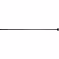 Fischer 37573, Parallel entry cable tie, Nylon, Black, -10 - 85 °C, 200 mm, 3.6 mm