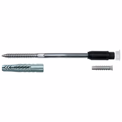 Fischer 45690, Screw & wall plug kit, Brick, Concrete, 1 cm, 22 cm, 20 pc(s), Box