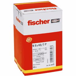 Fischer 50339 screw anchor / wall plug 50 pc(s) Screw & wall plug kit 40 mm - Additional view 4