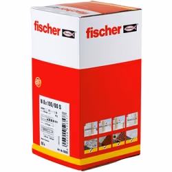Fischer 50357 screw anchor / wall plug 50 pc(s) Screw & wall plug kit 100 mm