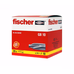 Fischer GB8 Porous Concrete Rawlplugs Pack of 25