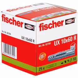 Fischer 62759 screw anchor / wall plug 25 pc(s)