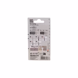 Fischer 83628 screw anchor / wall plug 2 pc(s) Screw & wall plug kit