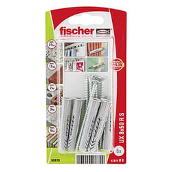 Fischer 90879 screw anchor / wall plug 10 pc(s) Screw & anchor kit 70 mm