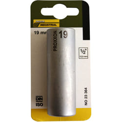 Proxxon 23364 Deep sockets 1/2" (12.5 mm), 19 mm