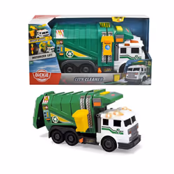 Dickie Toys City Cleaner Truck with Light and Sound 39Cm