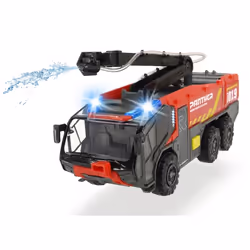 Dickie Toys Airport Fire Engine, Fire truck, 3 yr(s), Black, Red