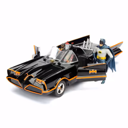 Jada Toys Batmobile Classic, Car, Batman, 3 yr(s), Metal, Black