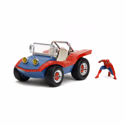 Jada Toys Marvel Spider-Man Buggy 1:24, Buggy, 8 yr(s), Metal, Blue, Red
