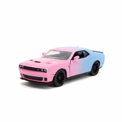 Jada Toys Pink Slips 2015 Dodge Challenger 1:24, Car, 8 yr(s), Metal, Blue, Pink