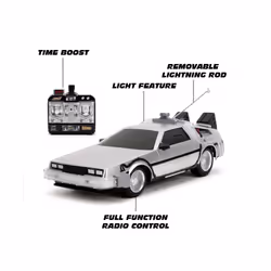 Jada Toys Back to the Future RC Time Machine 1:16 Radio-Controlled (RC) model Car Electric engine