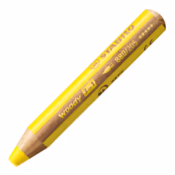 STABILO woody 3 in 1, Yellow, 1 pc(s)