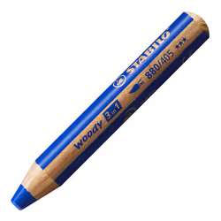 STABILO woody 3 in 1, Blue, 1 pc(s)