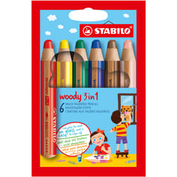 STABILO Woody 3 in 1 Multicolour 6 pc(s)