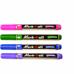 STABILO Mark-4-all, Black, Black, Metallic, Plastic, 1.5 mm