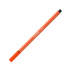 STABILO Pen 68, 1 colours, Red, Bullet tip, 1 mm, Red, Hexagonal
