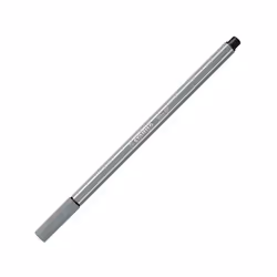 STABILO Pen 68, 1 colours, Grey, Bullet tip, 1 mm, Grey, Hexagonal