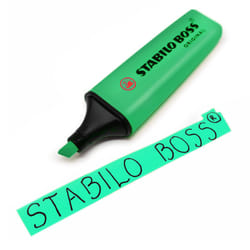 STABILO BOSS ORIGINAL marker 1 pc(s) Chisel tip Turquoise