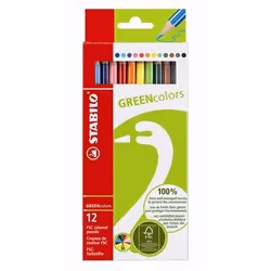 STABILO GREENcolors Farbstifte, Medium, Multicolour, 12 pc(s)