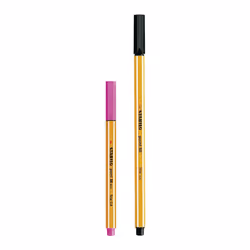 Fineliner - STABILO point 88 MINI - Wallet of 18 - Assorted Colours