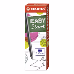 STABILO 7890/6-HB, HB, 3.15 mm, 6 pc(s), EASYergo 3.15, 35 mm, 102 mm