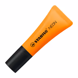 STABILO NEON marker 3 pc(s) Chisel tip Green, Orange, Yellow