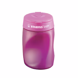 STABILO EASYsharpener, Manual pencil sharpener, Pink, Plastic, Steel, Right-handed, CE