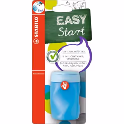 STABILO EASY sharpener, Manual pencil sharpener, Blue, STABILO EASYcolors, STABILO EASYgraph, STABILO EASYergo 3.15, 43 mm, 9 ...