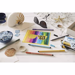STABILO Pen 68 felt pen Medium Multicolour 15 pc(s)