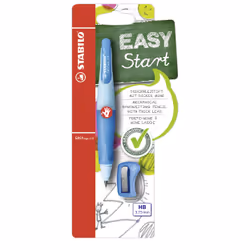 STABILO EASYergo 3.15, Blue, Black, HB, 3.15 mm, Round, 16 mm