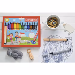 STABILO Trio Scribbi felt pen Multicolour 14 pc(s) - Additional view 5