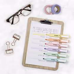STABILO swing cool Pastel marker 6 pc(s) Chisel tip Multicolour - Additional view 5