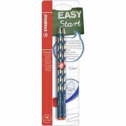 STABILO EASYgraph S, HB, Petrol colour, Triangular, School, 2.2 mm, 9 mm