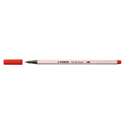 STABILO Pen 68 brush felt pen Medium Red 1 pc(s)